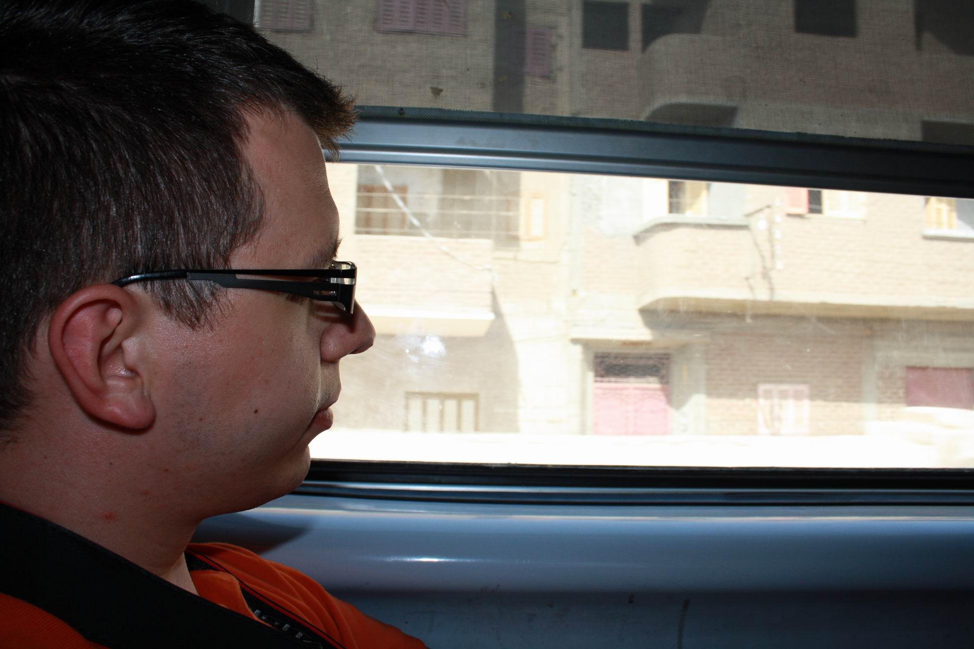 W drodze na prom do Wadi Halfy