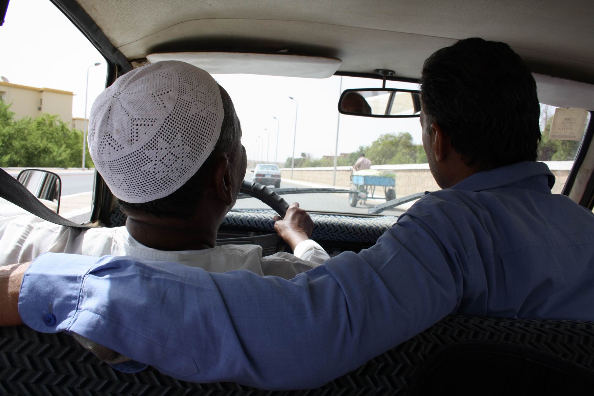 W drodze na prom do Wadi Halfy